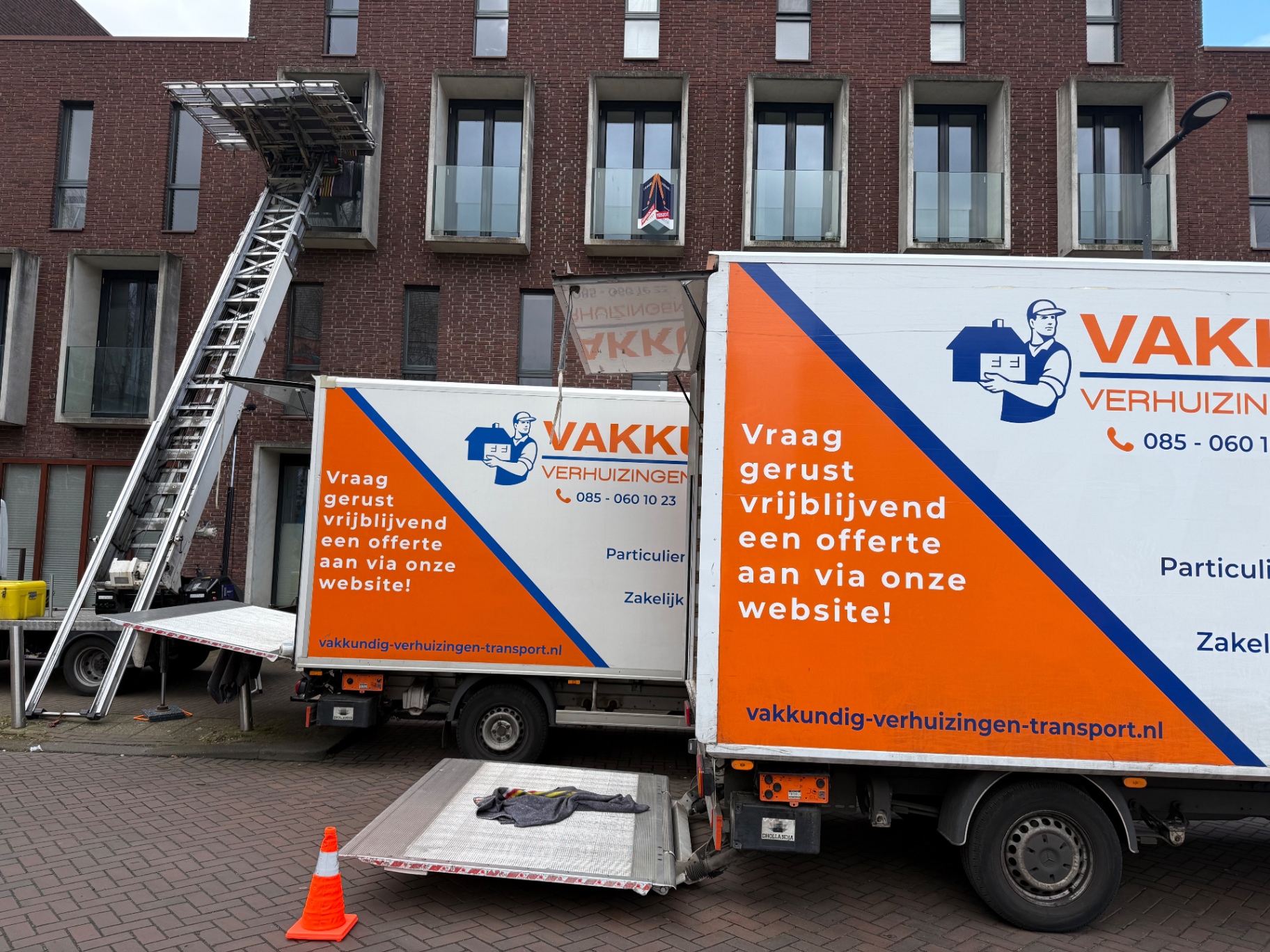 Particuliere verhuizing door Vakkundig Verhuizingen & Transport